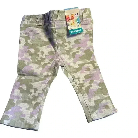 GARANIMALS SIZE 3-6 MONTH LIGHT PURPLE AND GREEN PANT - Picture 1 of 2